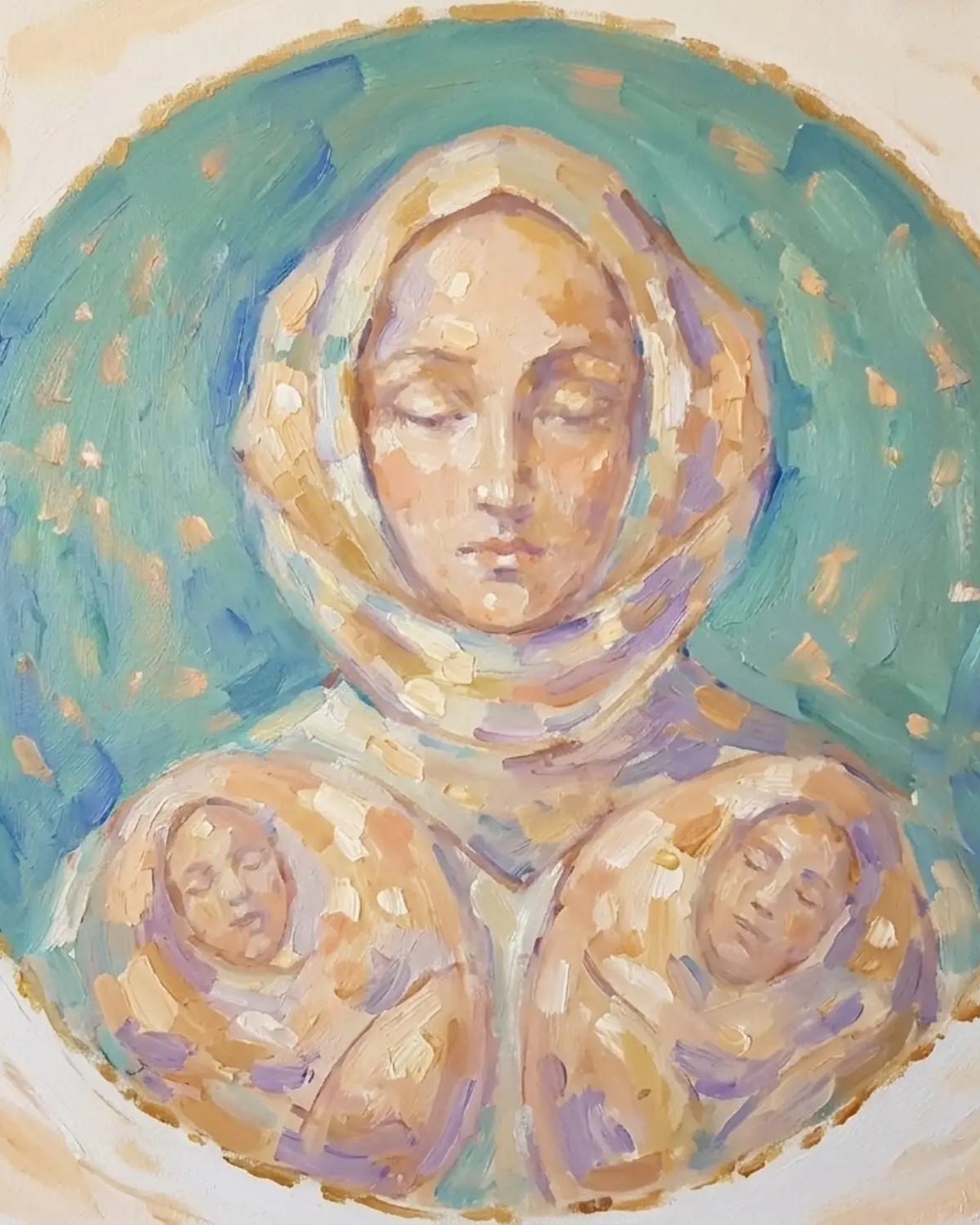 Recent portrait work presented on The Artwork